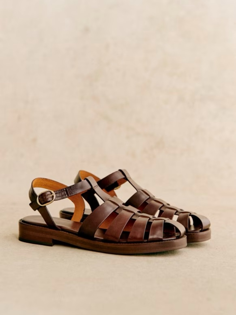 Sezane “Constance” Low Sandals
